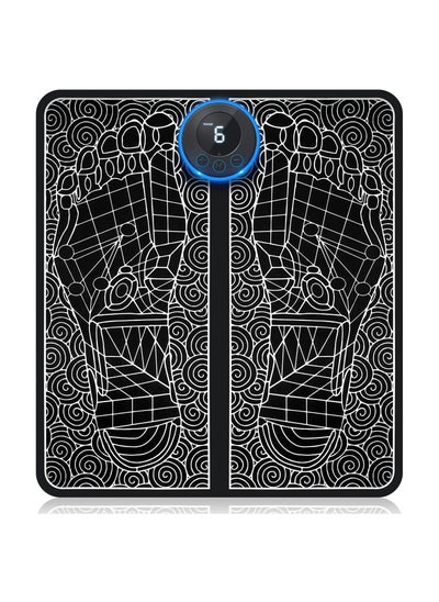 Buy Foot Massager, Foot Massage Machine Massage Foot Mat with Drawstring Bag, Muscle Relax Feet, and Legs 8 Modes 19 Levels, Gifts for Parents, Wife, Husband in Saudi Arabia