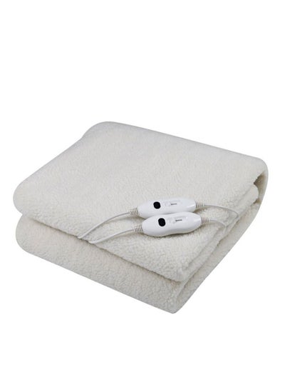 Buy Double Bed Electric Heating Blanket Underblanket 2 Control Level Heat Settings in UAE