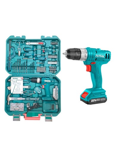 Buy TOTAL Impact Drill Set With 165 Tool Set THKTHP11652 in Saudi Arabia