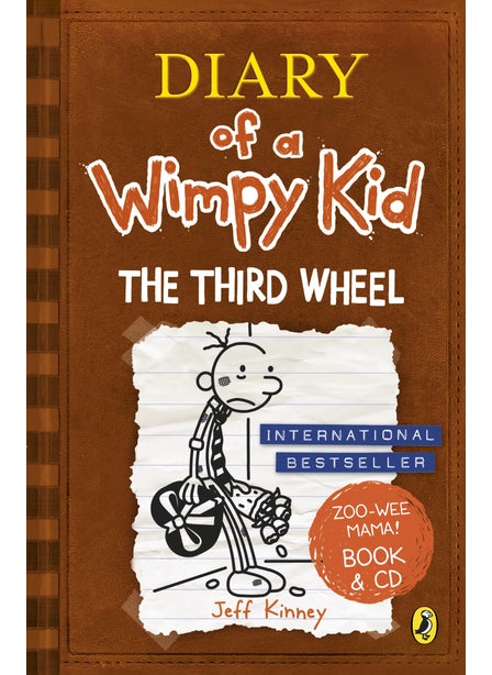 اشتري Diary of a Wimpy Kid: The Third Wheel book & CD في الامارات