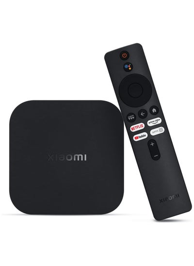 اشتري Mi Box S 2nd Generation Built-in- Chrome Cast Android 4k Ultra HD+HDR Smart TV Box With Google Assistant في الامارات