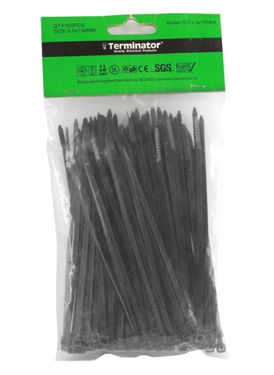 Buy Cable Tie Black TCT 3.5X150 in UAE