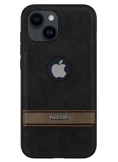 اشتري Rich Boss Leather Back Cover For Iphone 14 (Black) في مصر