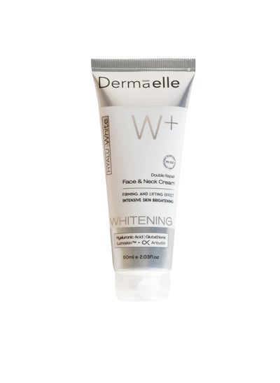 Buy Dermaelle hyaluwhite face and neck cream 60 ML in Egypt