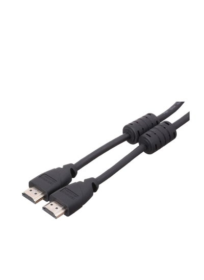 Buy Keendex kx2228 hdtv 1.5m hdmi male to male cable for 3d ps3, xbox 360, blueray, hdtv, plasma tv, led and lcd - black in Egypt