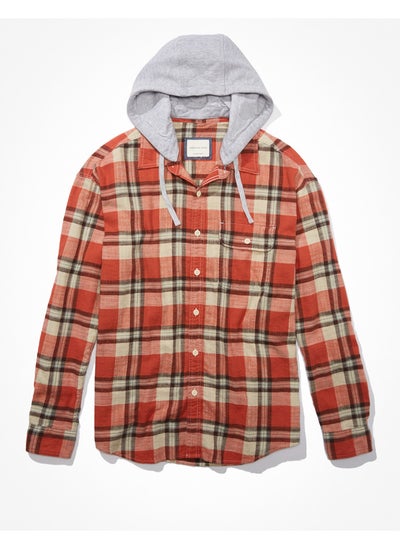 Buy AE Super Soft Hooded Flannel in UAE