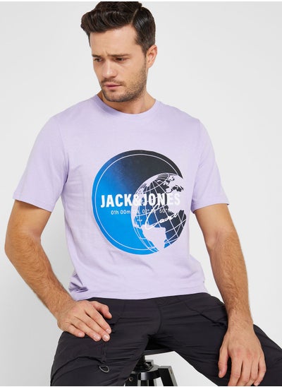 Buy Graphic Crew Neck T-Shirt in UAE