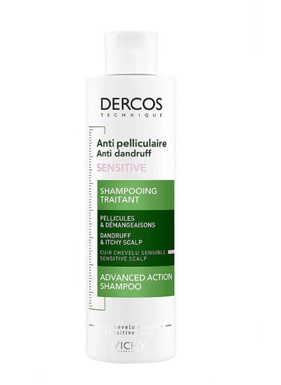 Buy DERCOS ANTI-DANDRF SHAMP SENS 200ML in UAE