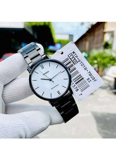 اشتري Stainless Steel Analog Watch MTP-VT01B-7BUDF في مصر