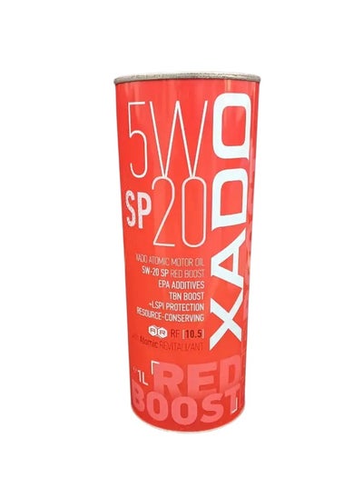 Buy XADO ATOMIC OIL 5W-20 SP RED BOOST 1 L in UAE