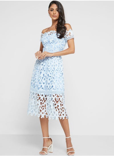 Buy Bardot Lace Detail Dress in Saudi Arabia