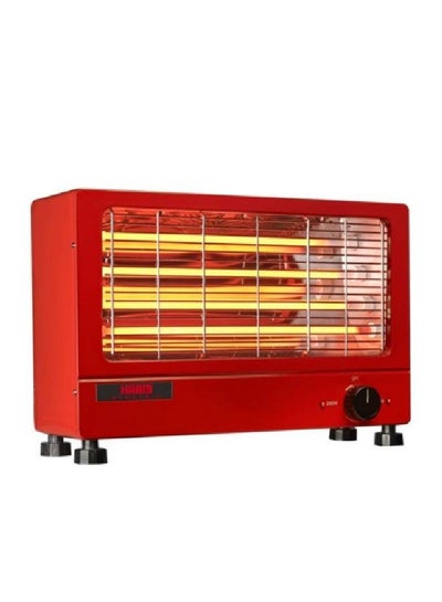 Buy Electric Heater - 4 Candles - 2000 Watts - Red - HA-2005-R23 in Saudi Arabia