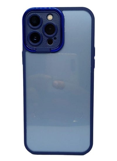 Buy IPhone 13 Pro Max Camera Protection Cover With Stand For iPhone 13 Pro Max Blue in UAE