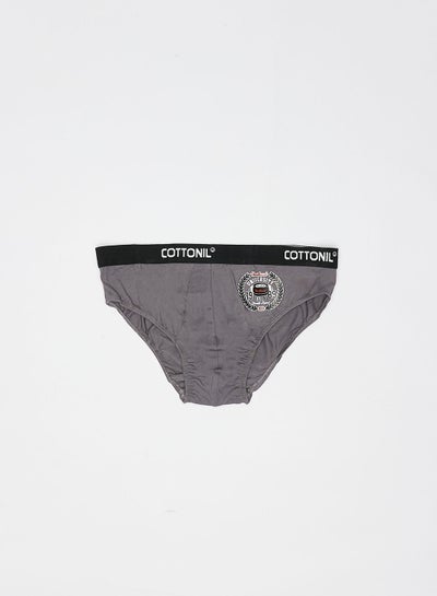 Buy Cottonil Relax Brief For Men - Grey;M in Egypt