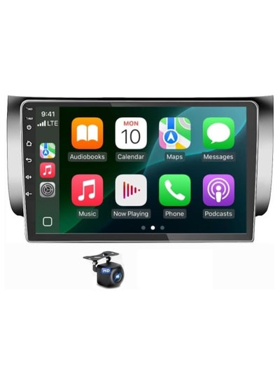 Buy Android Car Stereo for Nissan Sentra Tiida 2012-2019 2GB RAM 32GB ROM Support Carplay, Mirror Link Wi-Fi BT, Radio GPS Navigation, 10 Inch IPS Touch Screen with AHD Camera Included in UAE