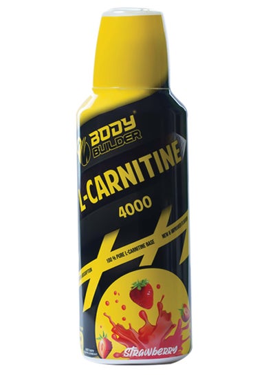 Buy Body Builder L Carnitine Supplement - 4000 mg - Strawberry Flavor- in Saudi Arabia