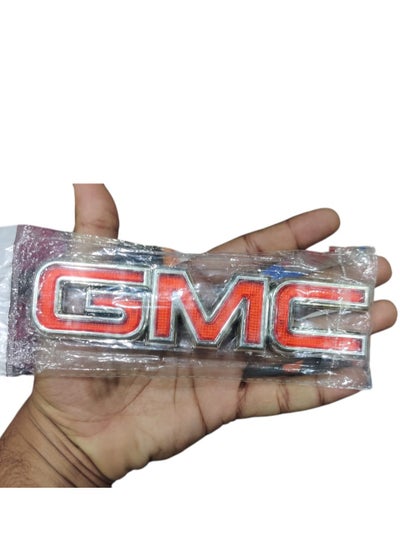 Buy GMC Letters Emblem Adhesive Car in Saudi Arabia