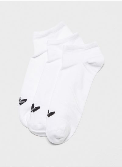 Buy 3 Pack adicolor Trefoil Liner Socks in UAE