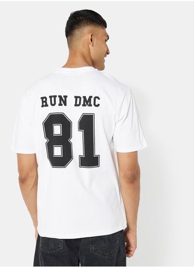 Buy Run DMC 81 Crew Neck T-Shirt in Saudi Arabia