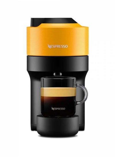 Buy Nespresso Vertuo Pop Mango Coffee Machine-Yellow in UAE