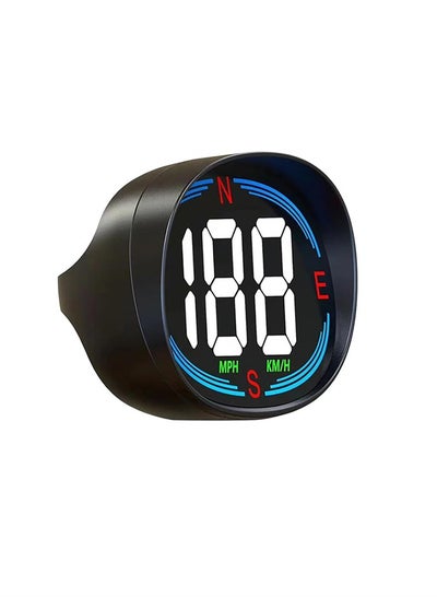 اشتري Digital Speedometer Heads up Display for Car GPS HUD Universal All Cars Head Up Display Vehicle Speed Compass MPH KMH Speed Gauge Plug and Play في السعودية