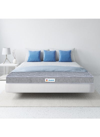 اشتري Sleepwell Durafirm 2.0 | Visco Medicated Foam | Super King Bed Size | Medium Firm | Neem Freshce Technology | Anti Sag Mattress (200L x 200W x 15H cm) في الامارات