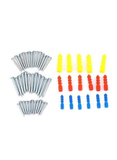 Buy 88-Piece Plastic Anchors with Drywall Screws in Saudi Arabia