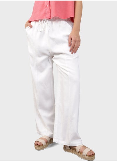 اشتري High Waist Wide Leg Pants في الامارات