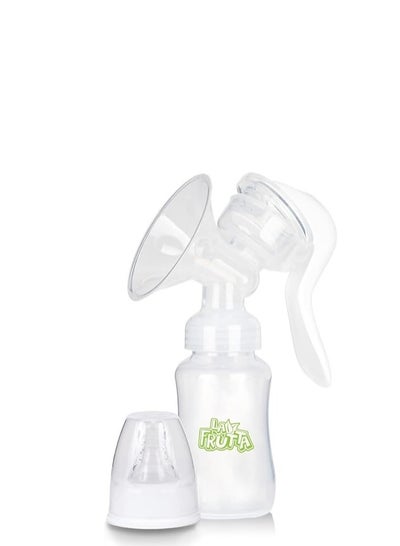 Buy New manual breast milk pump with regular neck-green color in Egypt