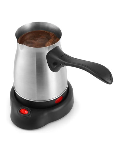 Buy 600W Electric Coffee Machine, Stainless Steel, 600 ML, Easy-to-Control Plastic Handle in Saudi Arabia