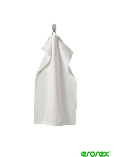 Buy Hand towel white 40x70 cm in Saudi Arabia