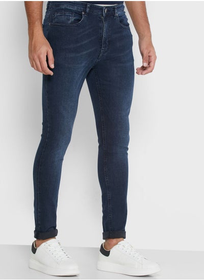 Buy Mid Wash Skinny Fit Jeans in UAE