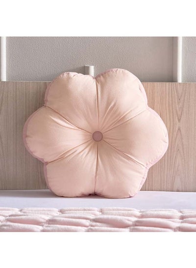 اشتري Flutterby Bloom Shaped Cotton Patchwork Filled Shaped Cushion 50 x 4 x 50 cm في السعودية