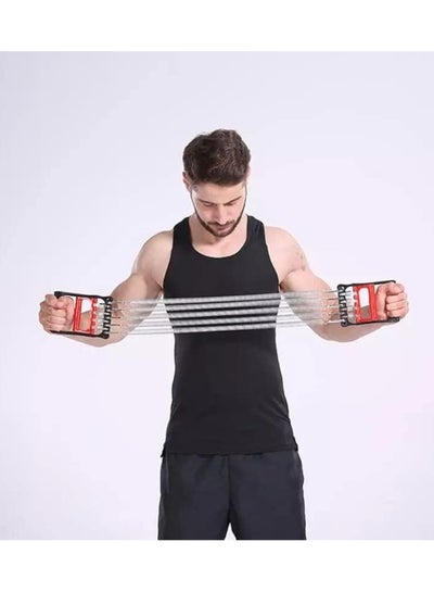 Buy SportQ Chest Scander, Pull Handle, Arm & Arm Handle Muscle Chest Training for Men with 5 Zippers in Egypt