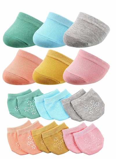 اشتري 12 Pairs Of Toe Socks Women's Two Toe Socks Half Socks Toe Liner Toe Lining Half Socks Seamless Non-Slip في الامارات