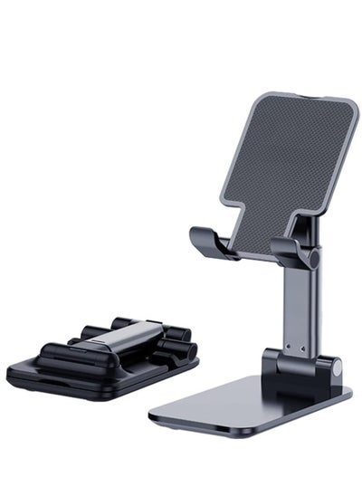 Buy Folding Desktop Phone Stand Black in UAE