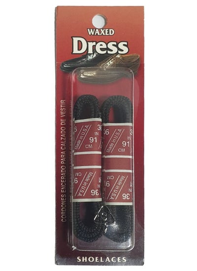 اشتري Waxed Dress Shoe Laces 36 Inches Brown في الامارات