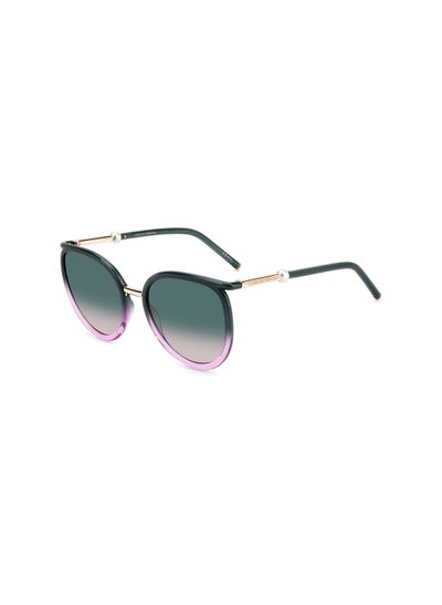 اشتري Women's UV Protection Round Sunglasses - Her 0077/S Teal Pink 59 - Lens Size: 59 Mm في الامارات