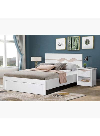 Buy Fiji Twin Bed 207x90x132 cm in UAE