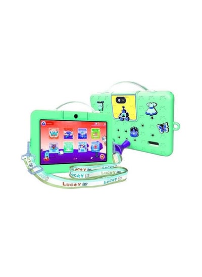 Buy Oteeto Tab 5 Travel Mate 7 inch IPS LED Display 5G Wifi Kids Tablet with 4GB RAM and 128GB ROM and 300OmAh Battery Green in UAE