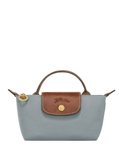 Buy Longchamp Women's Mini Cosmetic Bag, Tote Bag, Sage Green Classic Shoulder Bag in Saudi Arabia