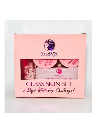 Buy Rejuvenating Set for Whiter, Pinkish, and Glowing Skin, Complete Set Includes Night Cream 10g, Soap 135g, Toner 60ml, and Day Cream SPF 30 10g. in UAE