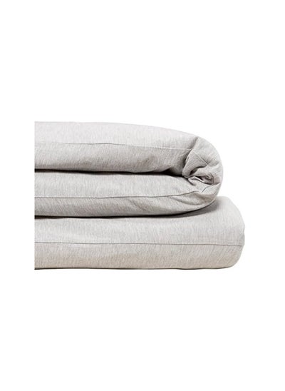 Buy Home Modern Cotton Body Duvet Cover King Gray in Saudi Arabia