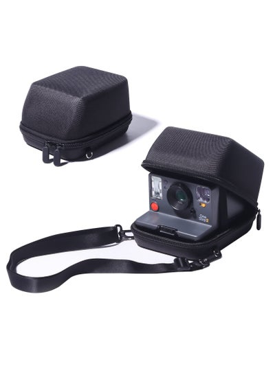 Buy Hard Case for Polaroid OneStep 2/OneStep+/Now/Now+ - I-Type Instant Film Camera- EVA Cloth Protective Bag for Polaroid One Step 2/One Step+ Plus/Now/Now+ Plus Instant i-Type Camera - Black in Saudi Arabia