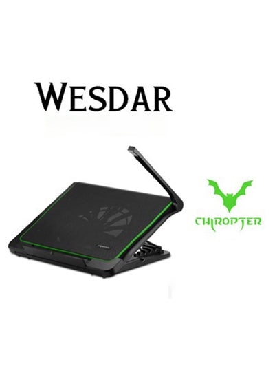 Buy Laptop Cooler Pad Cooling stand with LED light support laptop - K-8288F in Egypt