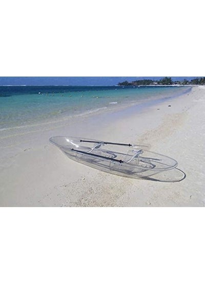 Buy Winner VUE-1 Transparent Kayak (2 Person SOP) with 2 Transparent Seats 325 x 80 x 30cm in UAE