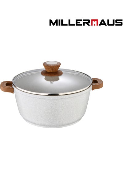 Buy Millerhaus Casserole Dia 20cm, High-Quality Non-Stick Coating Compatibility in UAE