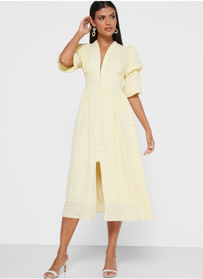 Buy Ruffle Trim Dress in Saudi Arabia