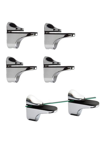 Buy SYOSI 4Pcs Adjustable Glass Shelf Bracket for 3-20mm Thickness Shelf Glass Shelf Support in Saudi Arabia