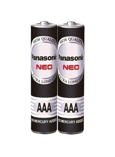 Buy Panasonic AAA Battery, Volt 1.5, 2 Count in Egypt